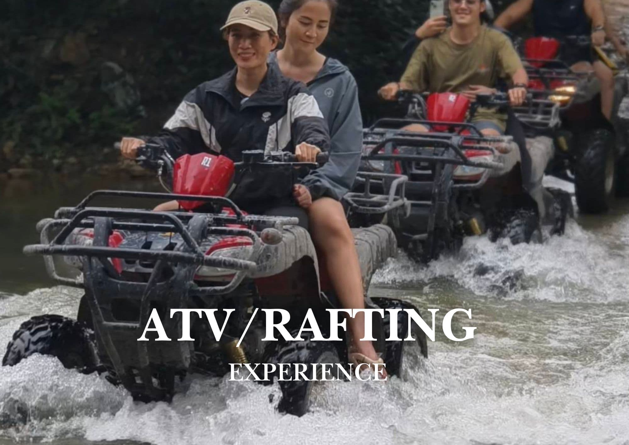 Nakhon Nayok ATV & White-Water Rafting Day Trip from Bangkok
